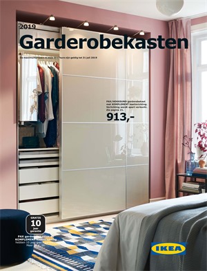Ikea folder van 01/09/2018 tot 31/07/2019 - Garderobeskasten