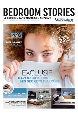 Folder Meubelen Gaverzicht du 01/10/2018 au 31/12/2018 - Bedroom stories