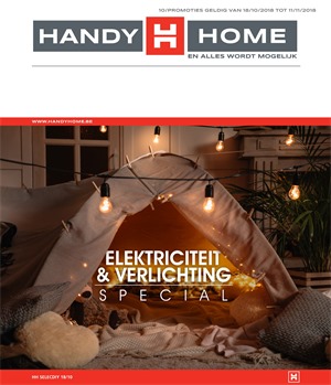 HandyHome folder van 18/10/2018 tot 11/11/2018 - Elektriciteit en verlichting