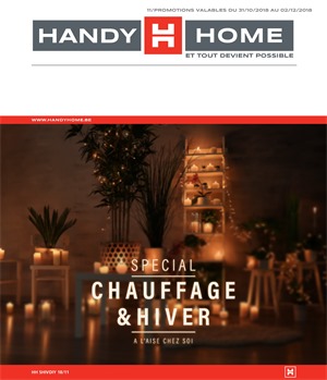 Folder HandyHome du 31/10/2018 au 02/12/2018 - Chauffage DIY