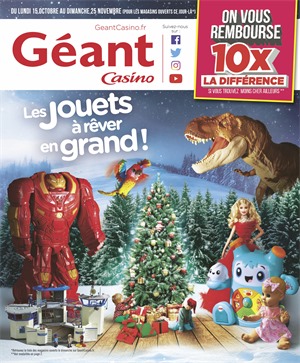 Folder Géant Casino du 15/11/2018 au 25/11/2018 - Promotions de la semaine