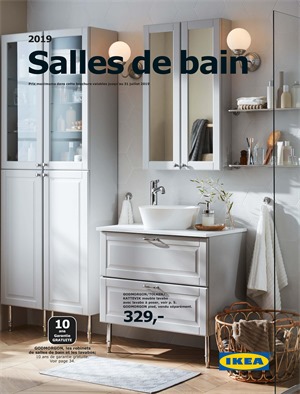 Folder Ikea du 01/11/2018 au 31/07/2019 - Salles de bains