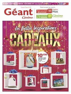 Folder Géant Casino du 13/11/2018 au 16/12/2018 - Promotions du mois