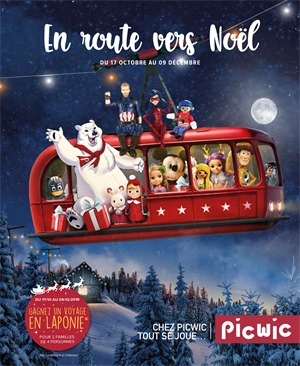 Folder Picwic du 01/12/2018 au 09/12/2018 - Dépliant de Noël