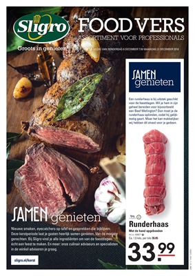 Sligro folder van 06/12/2018 tot 31/12/2018 - foodvers hc