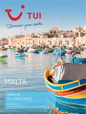 Tui folder van 01/01/2019 tot 04/02/2019 - Malta
