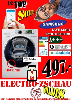 Folder Electro Zschau du 01/01/2019 au 31/01/2019 - Promotions du mois