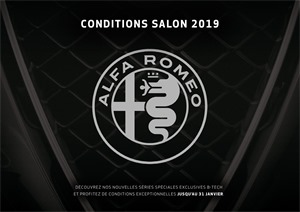 Folder Alfa Romeo du 01/01/2019 au 31/01/2019 - Salon voiture