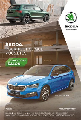 Folder Skoda du 01/01/2019 au 31/01/2019 - Salon voiture