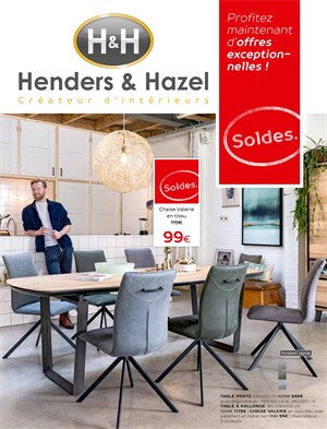 Folder Henders & Hazel du 03/01/2019 au 31/01/2019 - Soldes