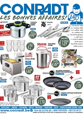 Folder Conradt du 22/01/2019 au 29/01/2019 - Promotions de la semaine