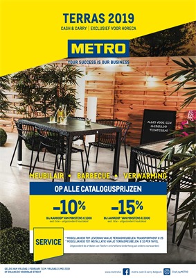 Metro folder van 01/02/2019 tot 31/05/2019 - Terras