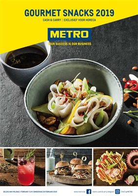 Metro folder van 01/02/2019 tot 28/02/2019 - Gourmet