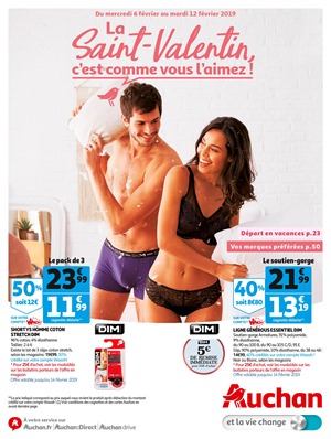 Folder Auchan Roncq du 06/02/2019 au 12/02/2019 - Promotions de la semaine