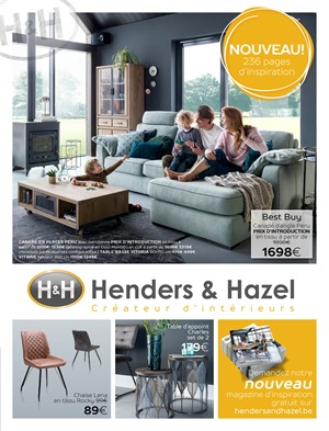 Folder Henders & Hazel du 04/05/2019 au 30/06/2019 - Promotions du mois