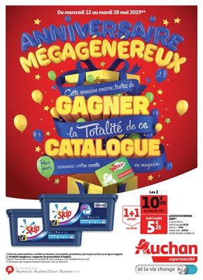 Folder Auchan du 22/05/2019 au 28/05/2019 - Promotions de la semaine