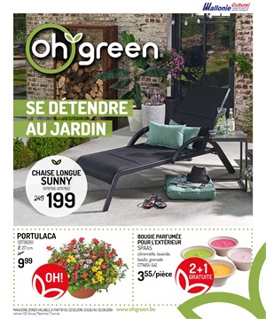 Folder Oh! Green du 22/05/2019 au 02/06/2019 - Magazine