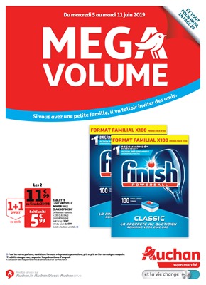 Folder Auchan du 05/06/2019 au 11/06/2019 - Méga promo