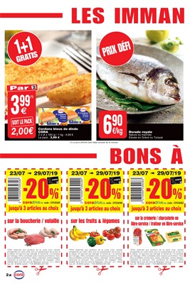 Folder Cora du 23/07/2019 au 29/07/2019 - Coupons de réduction