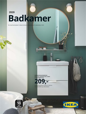 Ikea folder van 22/08/2019 tot 31/12/2019 - Badkamer