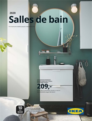 Folder Ikea du 22/08/2019 au 31/12/2019 - Salle de bains