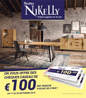 Folder Meubles Nikelly du 01/09/2019 au 30/09/2019 - Folder Septembre