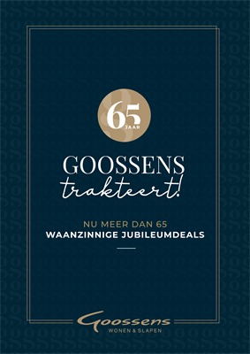 Goossens Wonen & Slapen folder van 07/10/2019 tot 12/10/2019 - Weekpromoties