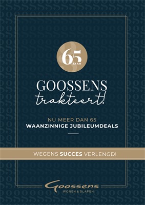 Goossens Wonen & Slapen folder van 01/11/2019 tot 08/12/2019 - Maandpromoties