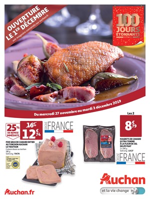 Folder Auchan du 25/11/2019 au 03/12/2019 - Promotions de la semaine