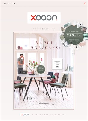 Folder XOOON  du 16/12/2019 au 31/12/2019 - Promotions de fin d'année