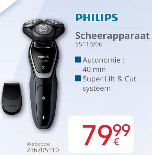 Scheerapparaat Myshopi