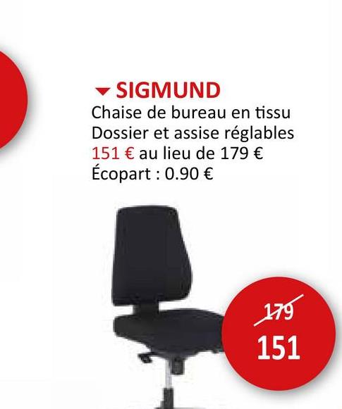 Chaise de bureau Sigmund noir Chambre Junior Chaises De Bureau Chaises De Bureau