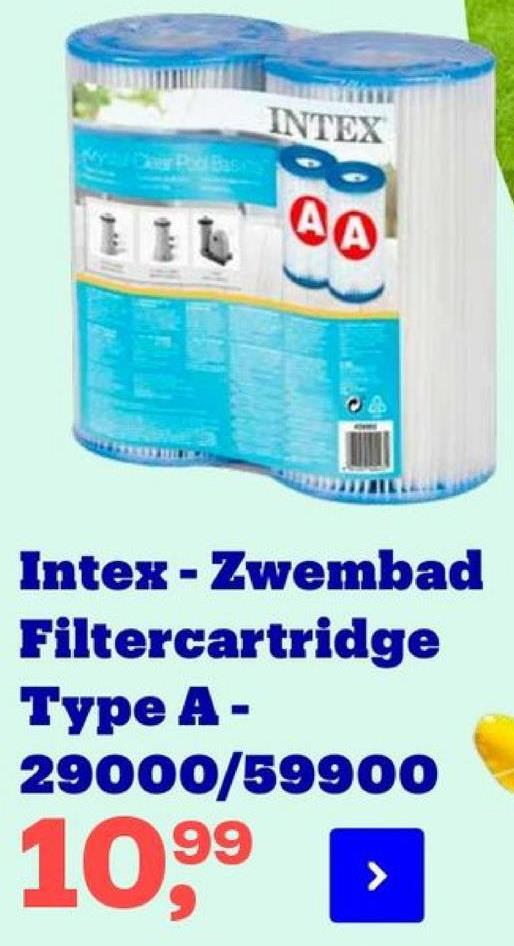 INTEX
88
Intex - Zwembad
Filtercartridge
Type A -
29000/59900
10,99
>
