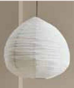 Hanglamp Anzar Naturel Hanglamp van off-white linnen met lampionvorm. 50 cm doorsnede. Snoerlengte 90 cm.