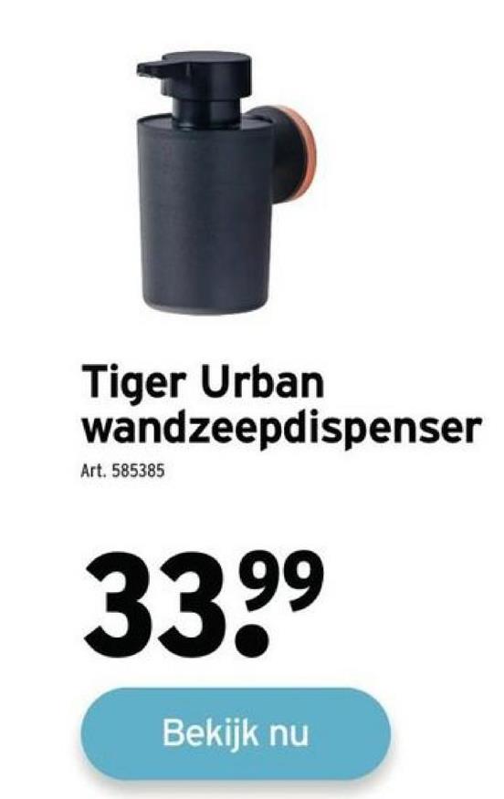 Tiger Urban
wandzeepdispenser
Art. 585385
33.9⁹
99
Bekijk nu