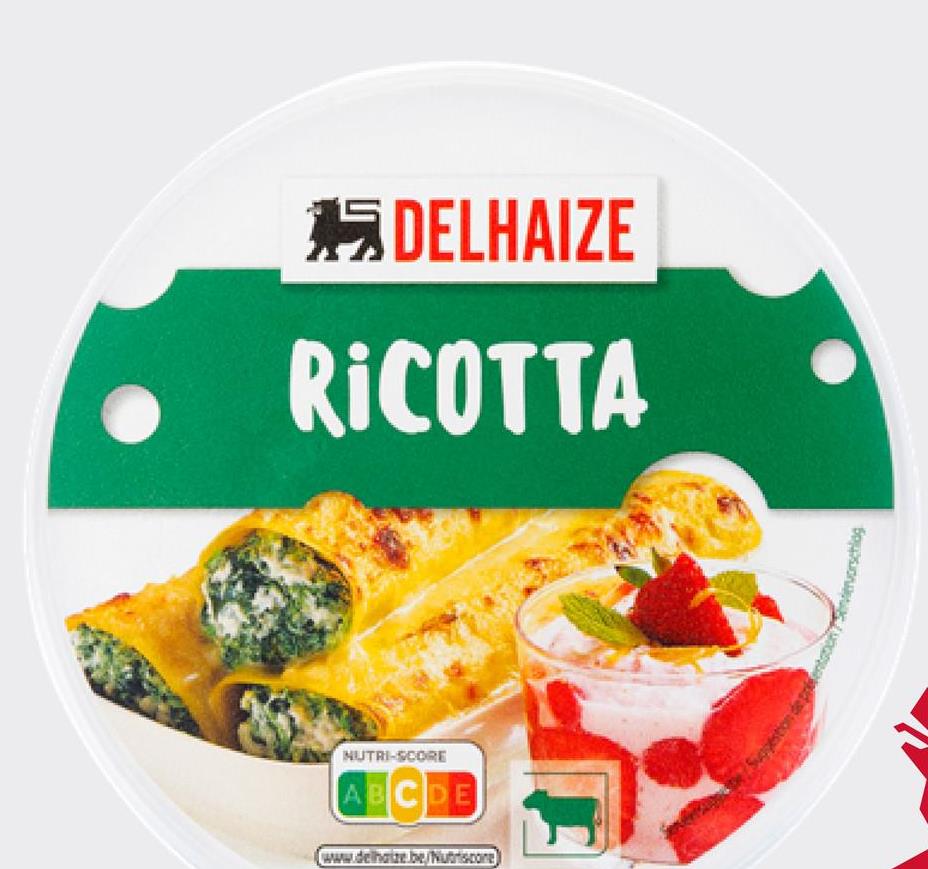 Ricotta | Classico Ricotta | De ricotta wordt gemaakt van melkserum die vrijkomt na het produceren van kaas, deze wordt onder voortdurend roeren aan de kook gebracht, het caseïneschuim dat zich vormt wordt opgeschept en als het uitgelekt is bekomt men ricotta.