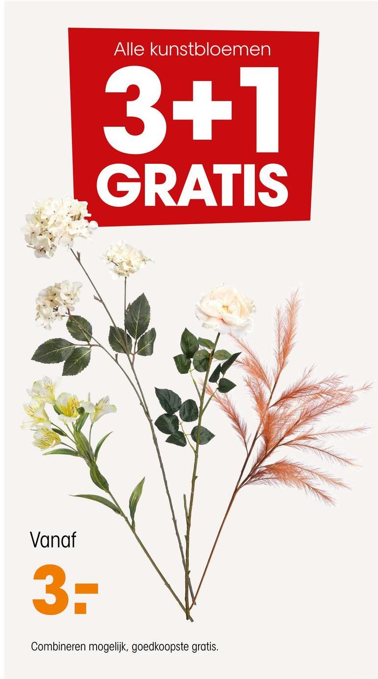 Alle kunstbloemen
3+1
GRATIS
Vanaf
3-
Combineren mogelijk, goedkoopste gratis.