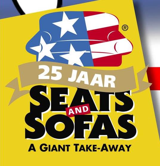 25 JAAR
SEATS
SOFAS
AND
A GIANT TAKE-AWAY