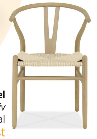 Stoel LIV Beech Wood Natural Betreed een tijdloze wereld van natuurlijke pracht met stoel LIV, een symfonie van elegantie en verfijning, uitgevoerd in een prachtige naturelle beukenhouten afwerking. Deze stoel, met zijn kenmerkende ontwerp en comfortabele naturelle zitting, belichaamt de perfecte harmonie tussen klassieke charme en eigentijdse allure.Het tijdloze ontwerp van stoel Liv, dat alom bekend is voor zijn verfijnde esthetiek, wordt geaccentueerd door de warme uitstraling van het natuurlijke beukenhout. De prachtig gevormde rugleuning en fijne spaken blijven een iconisch symbool van tijdloze klasse, terwijl de naturelle zitting een vleugje comfort en authenticiteit toevoegt aan het geheel.Of het nu in een modern appartement, een knusse keuken of een chique restaurant is, stoel Liv brengt moeiteloos een vleugje retro-charme en eigentijdse elegantie in elke omgeving. Deze stoel is niet alleen een blikvanger, maar ook een ode aan de tijdloze schoonheid en vakmanschap.Ervaar zelf de tijdloze allure van stoel Liv en laat je betoveren door zijn tijdloze schoonheid en comfort. Ontdek waarom dit iconische ontwerp een favoriet blijft onder liefhebbers van verfijnde esthetiek en tijdloze klasse.