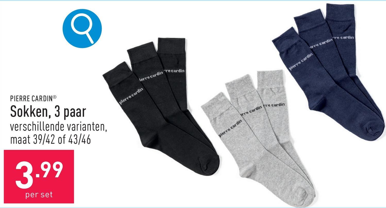 Sokken, 3 paar katoen/polyester/elastaan, keuze uit verschillende varianten, keuze uit maat 39/42 en 43/46, OEKO-TEX®-gecertificeerd