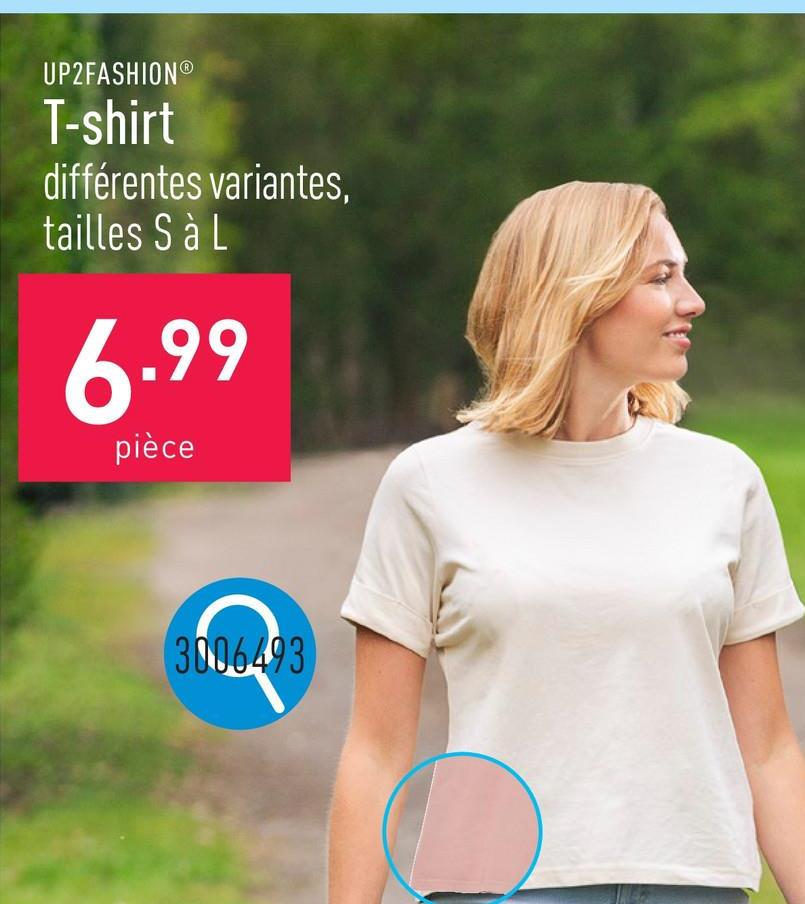 T-shirt coton, oversized fit/loose fit, choix entre différentes variantes, tailles S à L