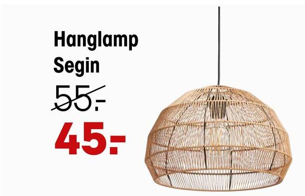 Hanglamp Segin Zwart Bruin Hanglamp van zwart-bruinkleurige metaal. Fitting E27, exclusief. Maximaal 40 watt. 38x25 cm (dxh).