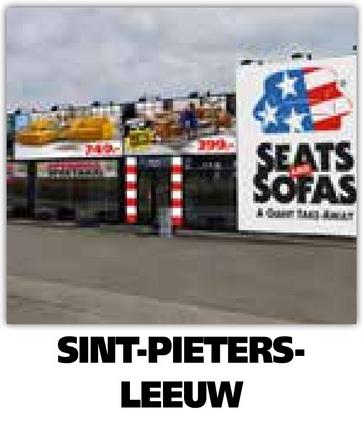 יי
SEATS
SOFAS
SINT-PIETERS-
LEEUW