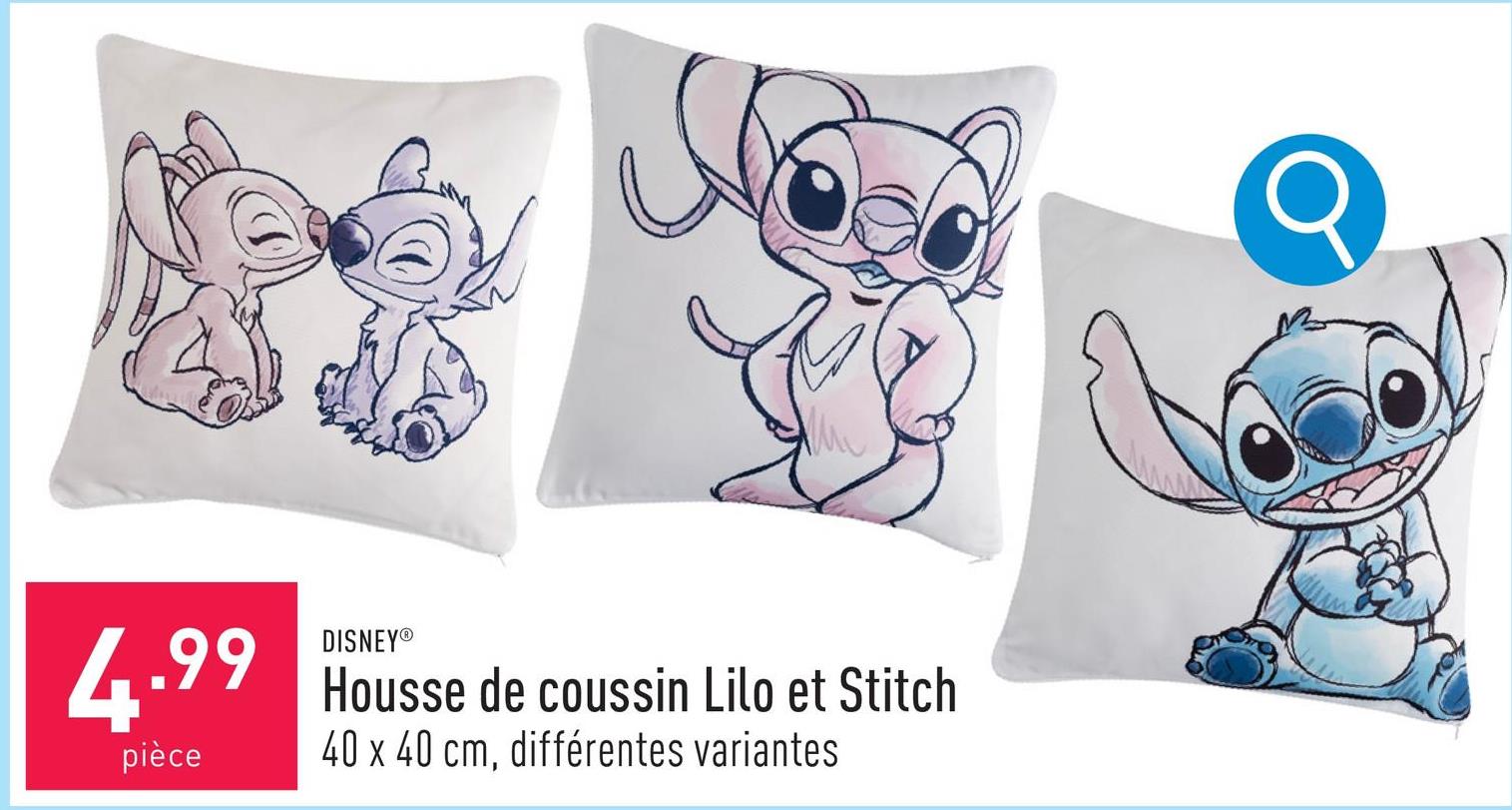 4.99
pièce
DISNEY®
Housse de coussin Lilo et Stitch
40 x 40 cm, différentes variantes