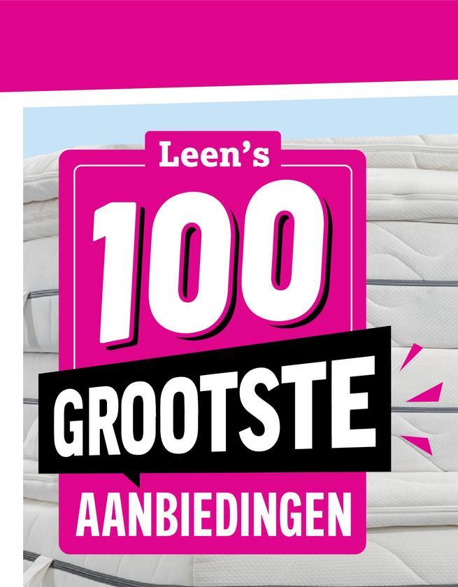 Leen's
100
GROOTSTE
AANBIEDINGEN