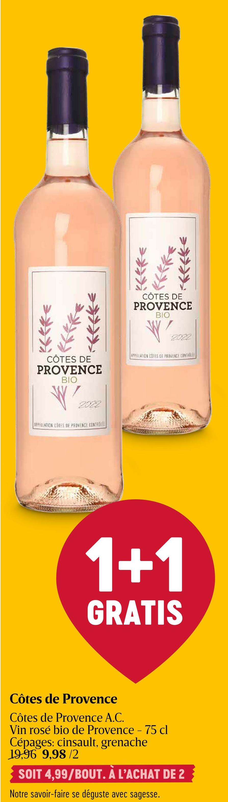 Côtes de Provence rosé summer