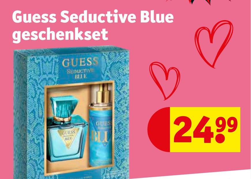 Guess Seductive Blue
geschenkset
M GUESS
SEDUCTIVE
BLUE
GUESS
QUES
BLU
2499