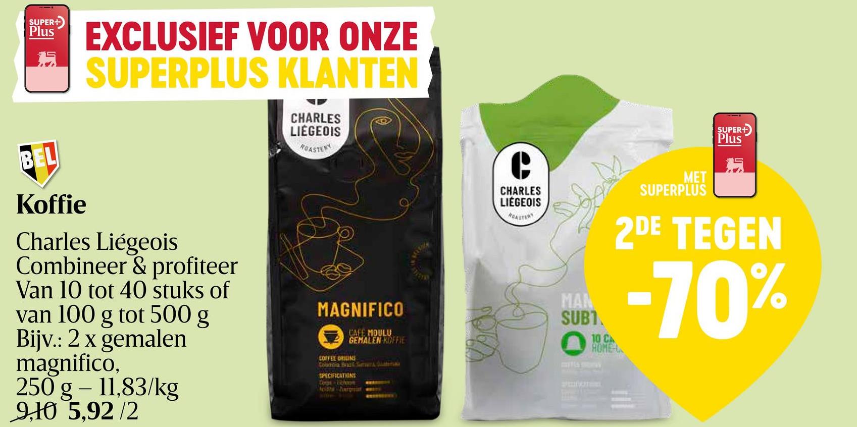 Koffie | Caps | Fairtrade | Bio CL Mano caps Puissant 10p