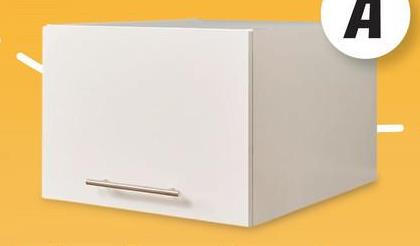 Opzetkast LAUNDRY B50 Wit Opzetkast uit het modulaire kastenprogramma Laundry. Met zijn breedte van 50cm past deze opzetkast perfect op de linnenkast of bergkast uit het Laundry programma. Met de handige klapdeur is deze opzetkast perfect om wasmiddelen netjes in op te bergen.