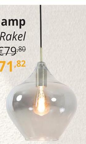 Hanglamp RAKEL XL Ant. Brons/Glas Smoke Hanglamp RAKEL XL Ant. Brons/Glas Smoke
